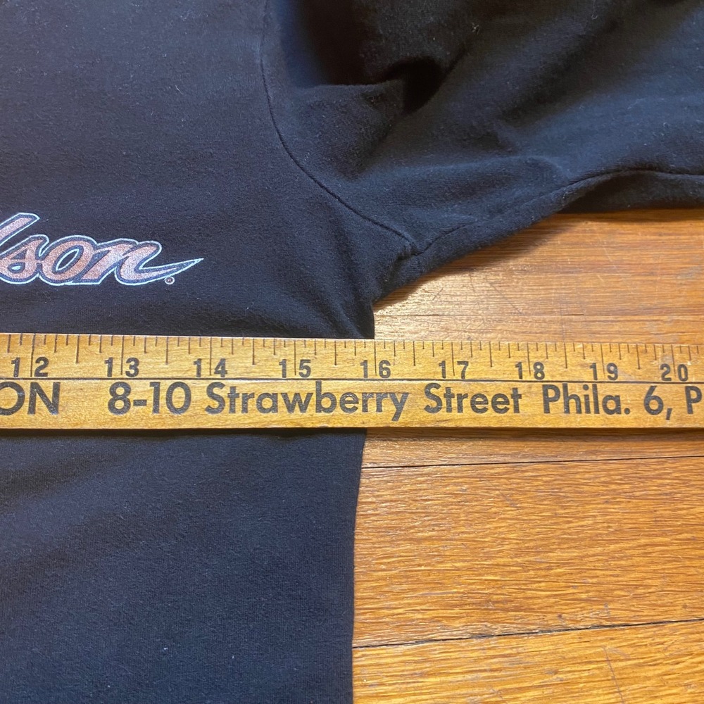 Harley Davidson 105th Anniversary Long Sleeve Graphic T-Shirt Black Womens Small - Picture 5 of 7